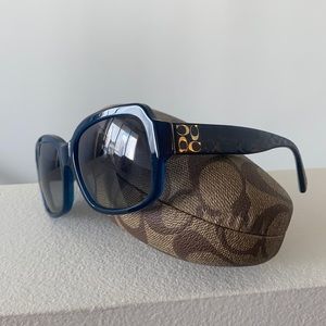 Authentic Coach Blue Sunglasses